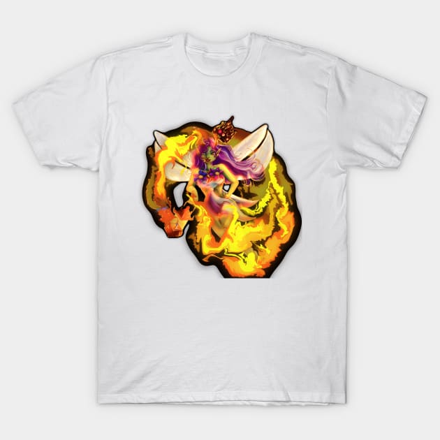 Fire fae T-Shirt by Minx Haven